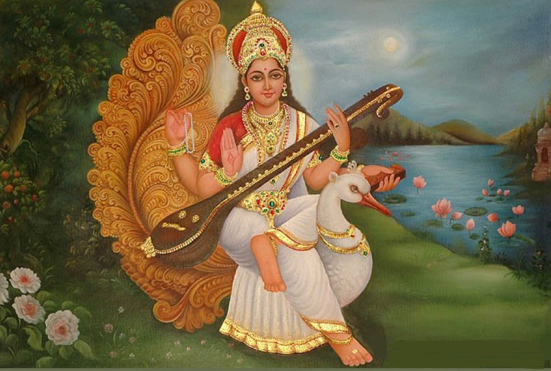 šŖ·Saraswati: Ancient Hindu Goddess Wisdom š¦¢