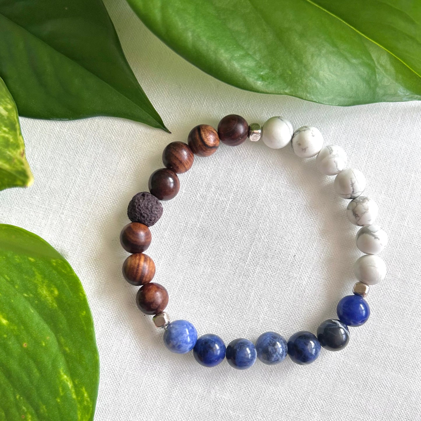 *Sodalite* Anxiety Relief Essential Oil Bracelet