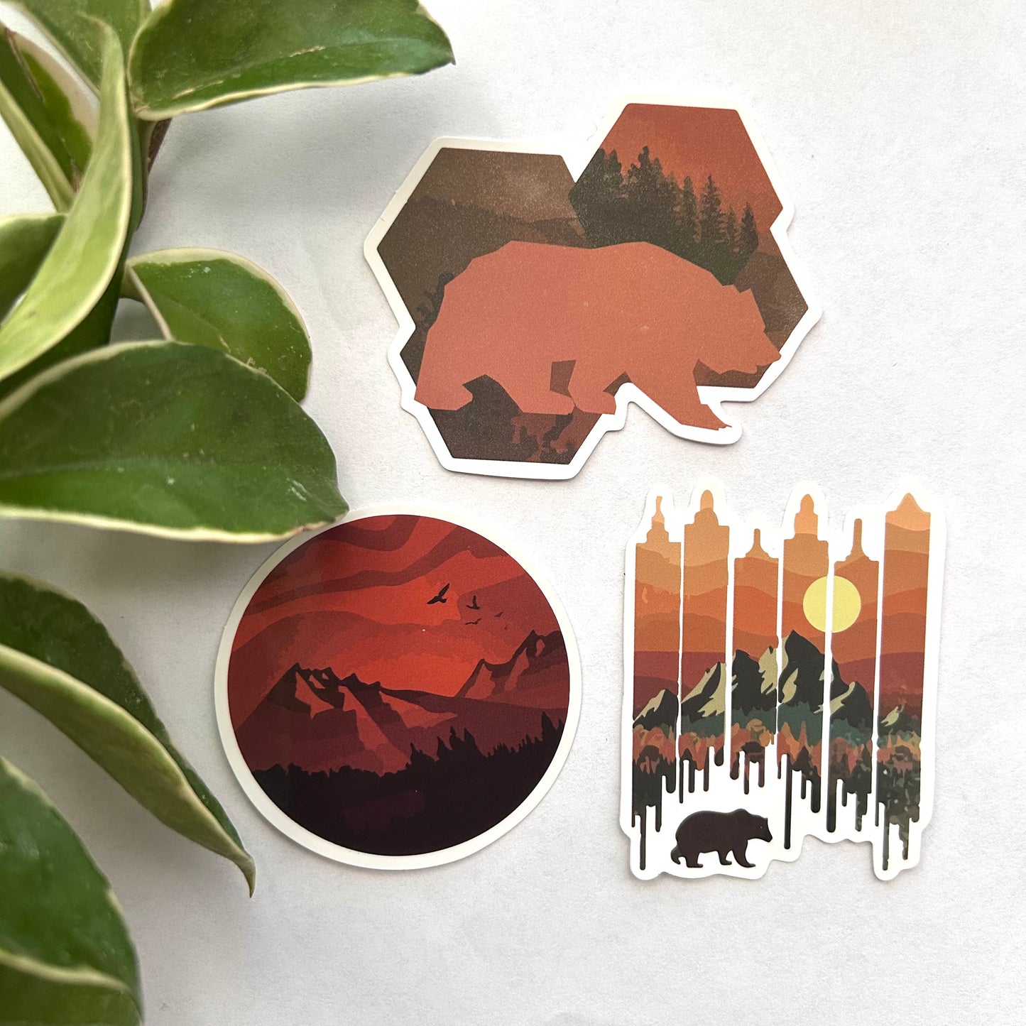 Bear Mountain ⛰️ Sticker Set