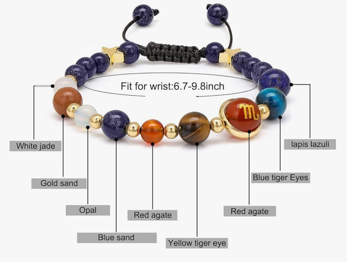 Scorpio 💫 Crystal Bracelet