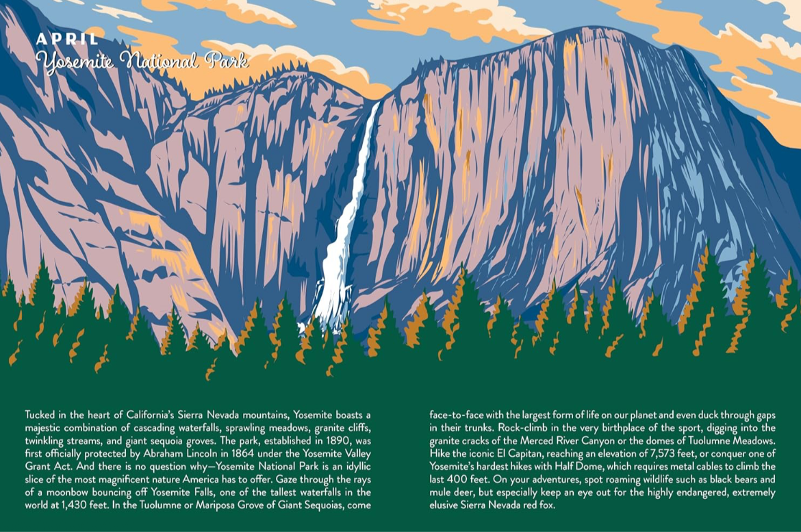 ⛰️🌲National Parks• 2026 Planner