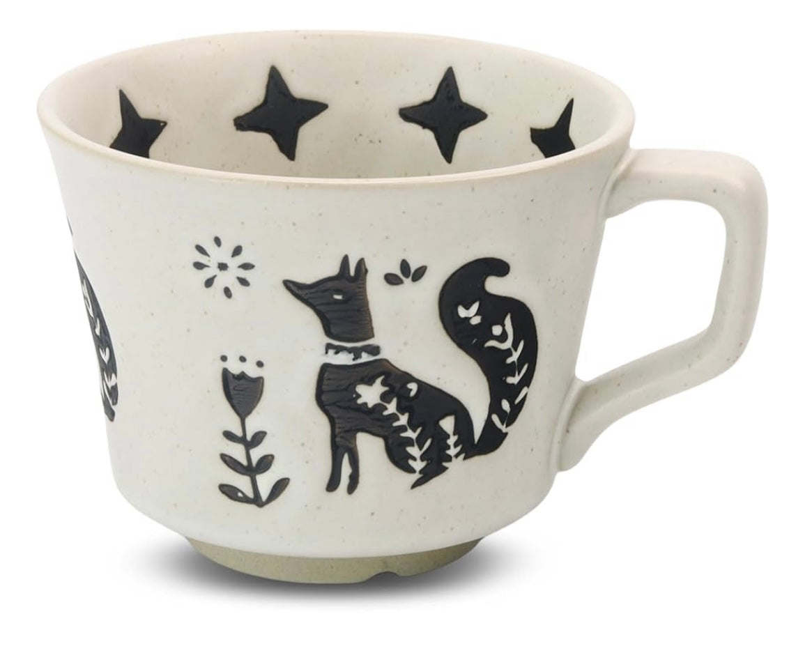 Black Fox Mug