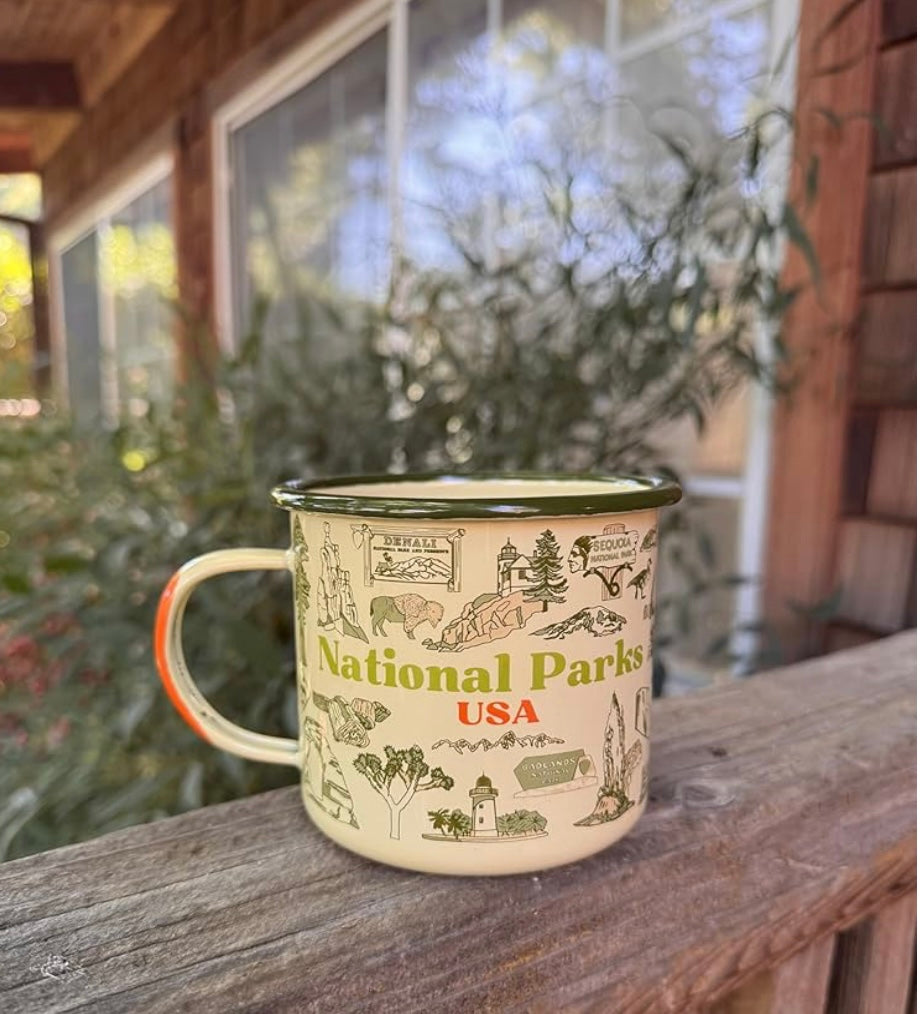 ⛰️🌲Protect our National Parks•Campfire Mug