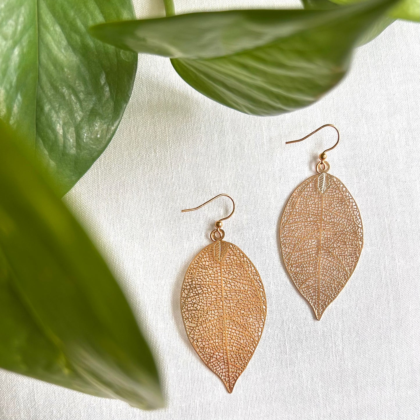 Gold Leaf š Earrings