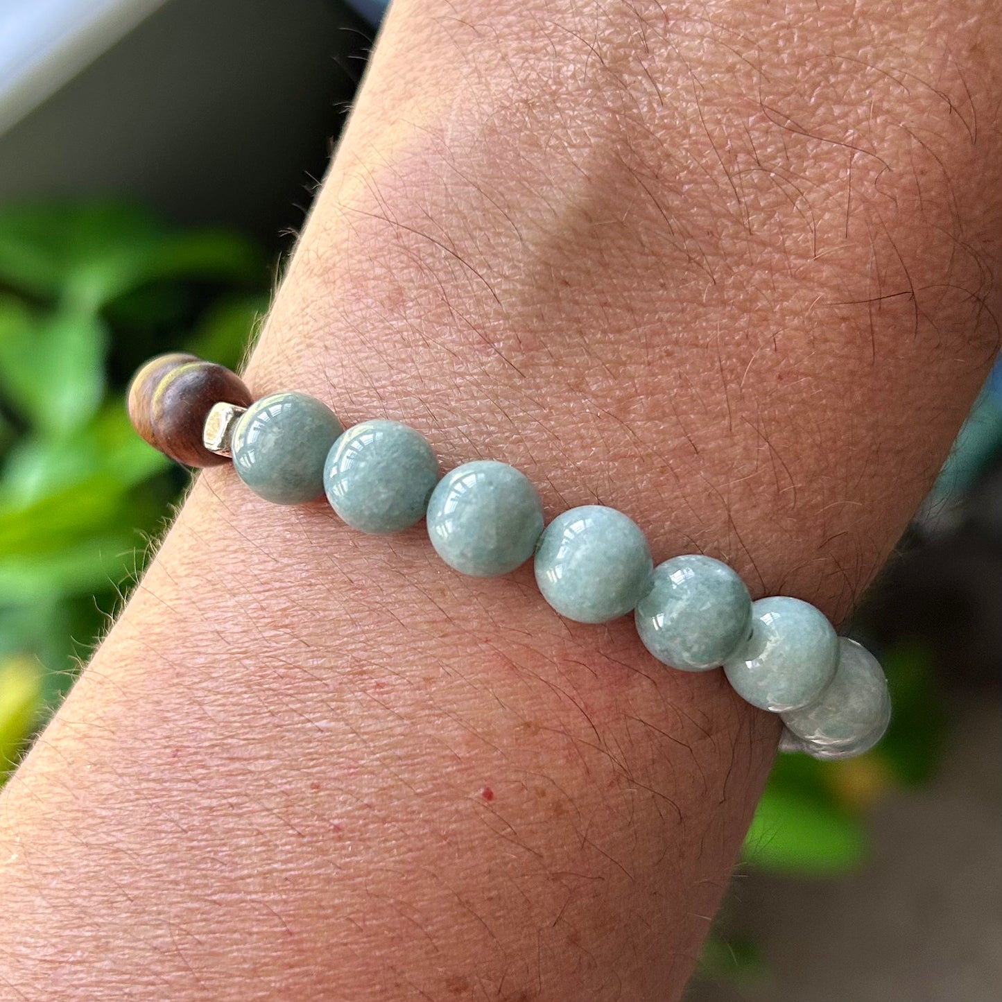 *Burmese Jade* Anxiety Relief Essential Oil Bracelet