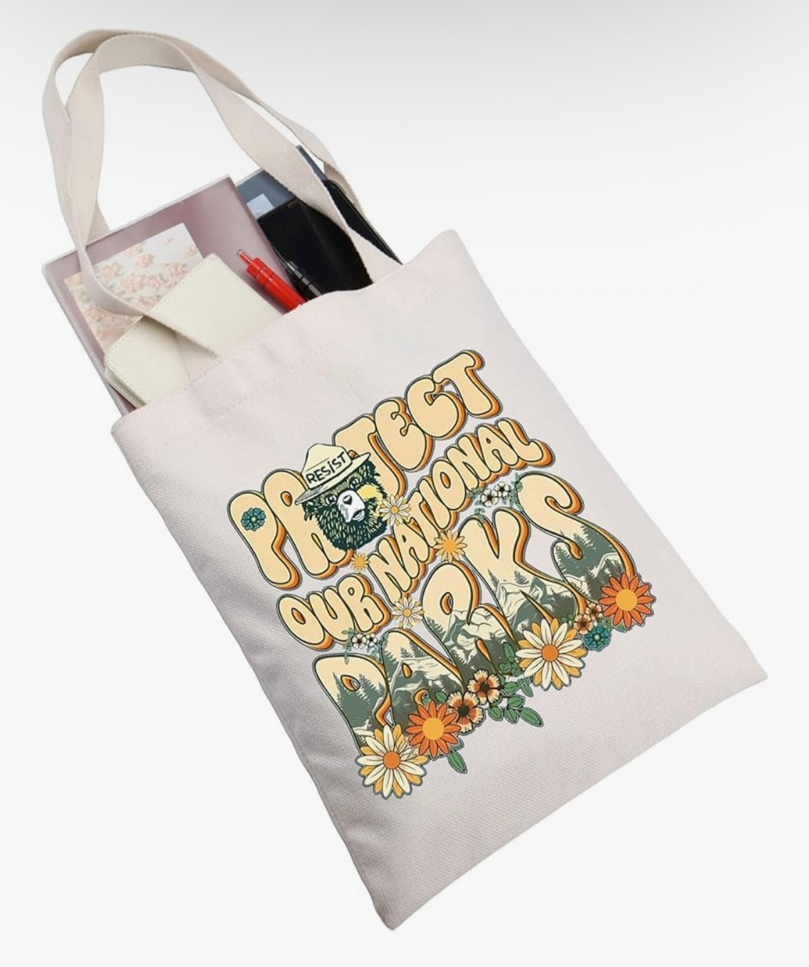 ⛰️🌲Protect our National Parks•Tote Bag