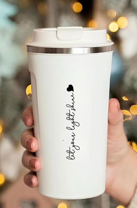*Let your light shine* Car rear view mirror decal