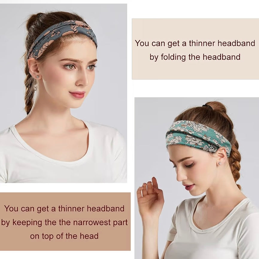 Floral Yoga Headband