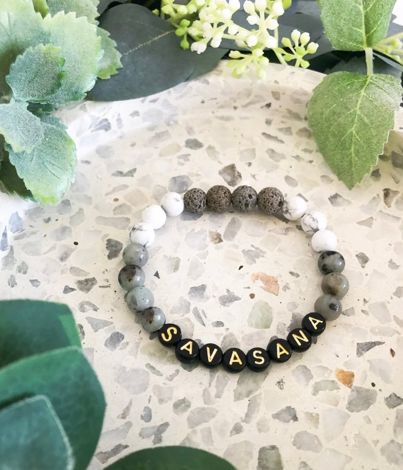 *Savasana* Essential Oil Bracelet