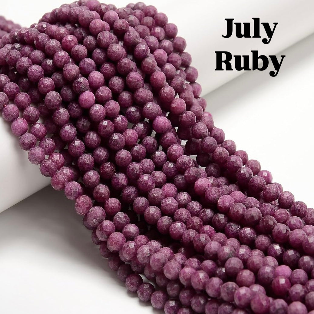 Birthstone Leather Bracelet
