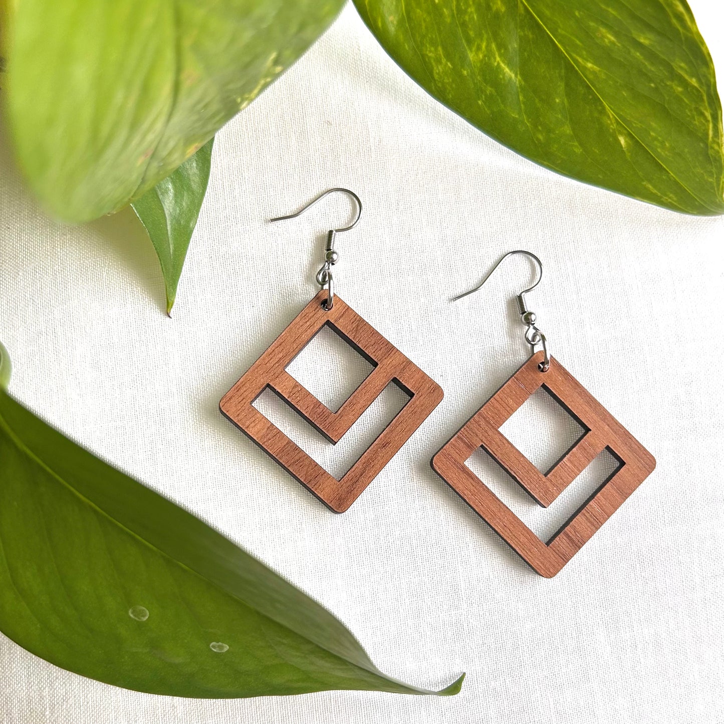 *Willow* Wooden Earrings