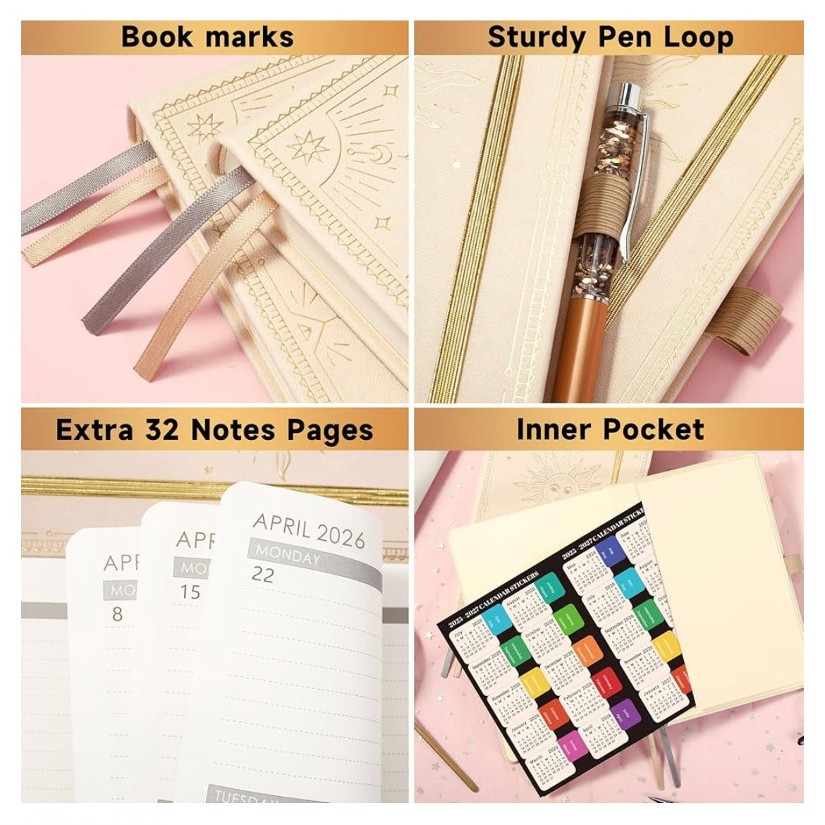 Ivory Sun 2025-2026 Planner