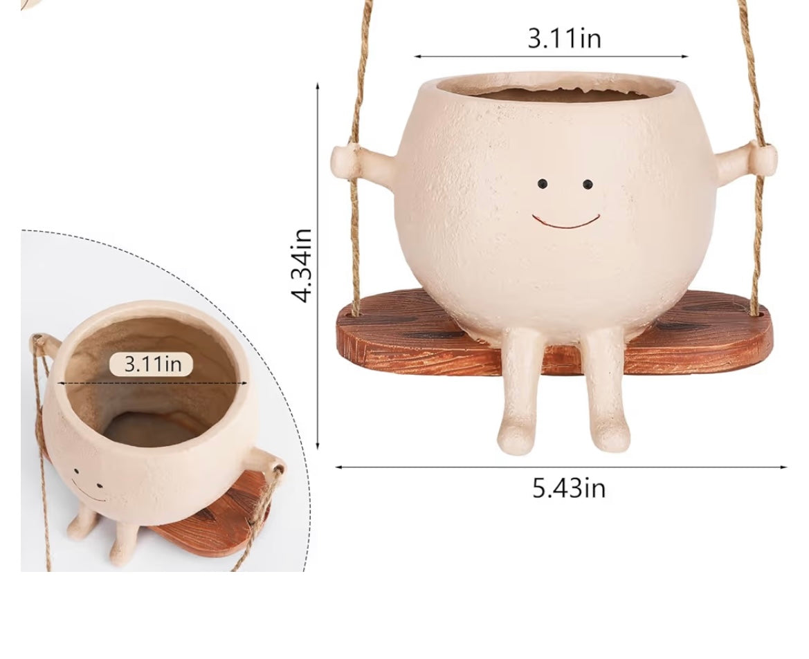 Happy Swinging Planter