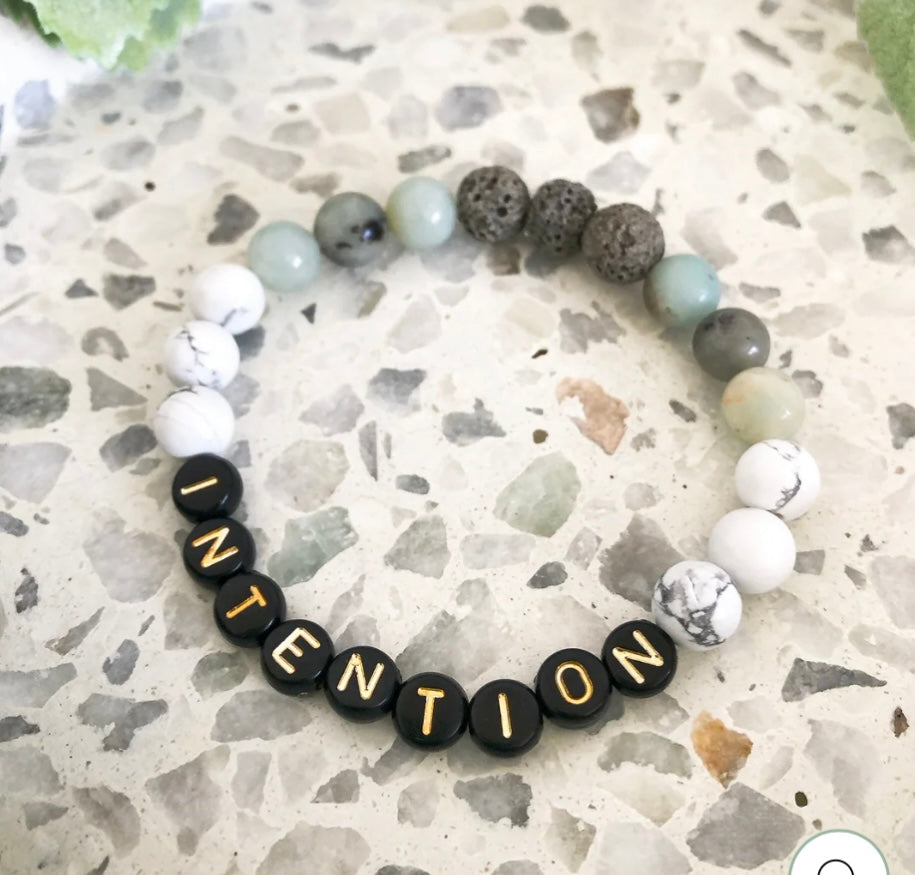 *Intention* Essential Oil Bracelet