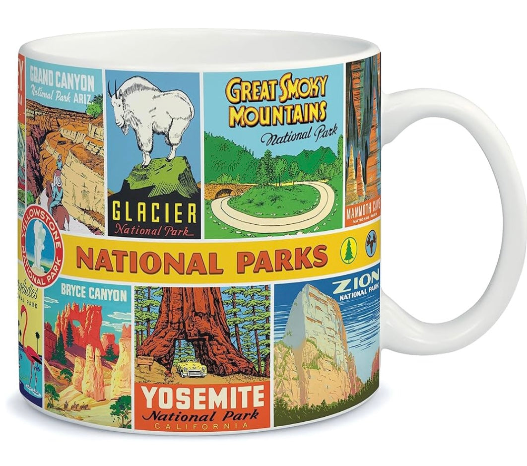 ⛰️🌲Protect our National Parks•Vintage Mug
