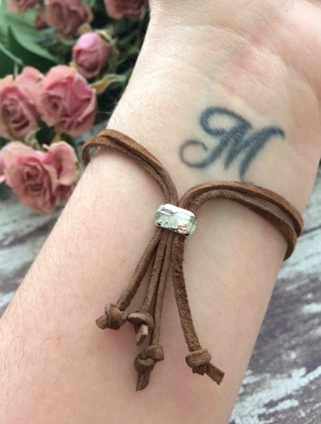 Lotus Om Bracelet