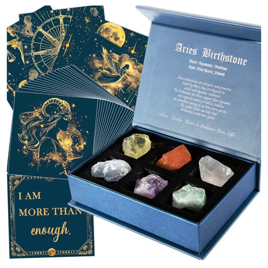 Aries ✨ Birthstone Crystal Gift Set