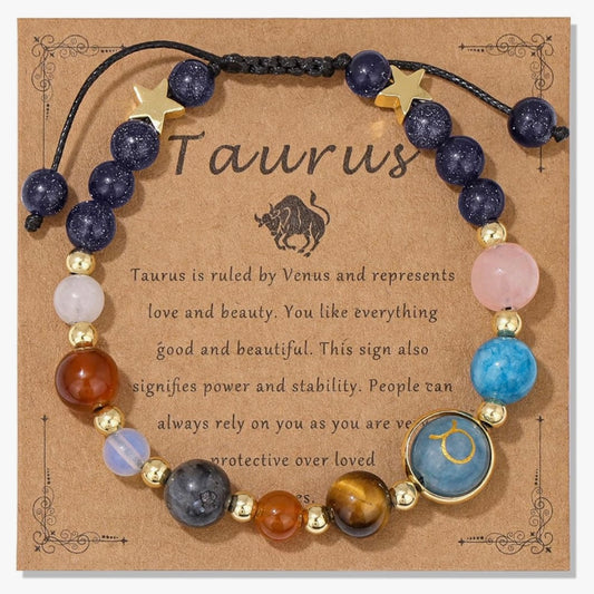 Taurus💫 Crystal Bracelet