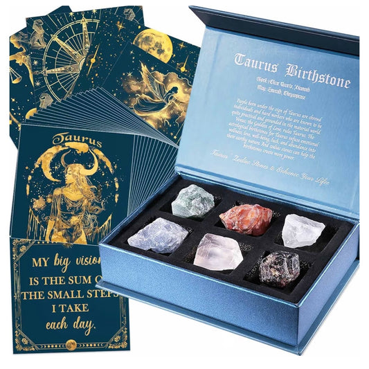 Taurus ✨ Birthstone Crystal Gift Set