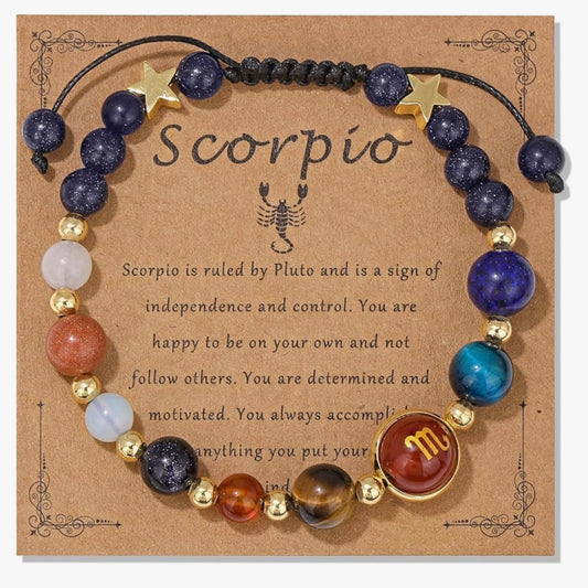 Scorpio 💫 Crystal Bracelet