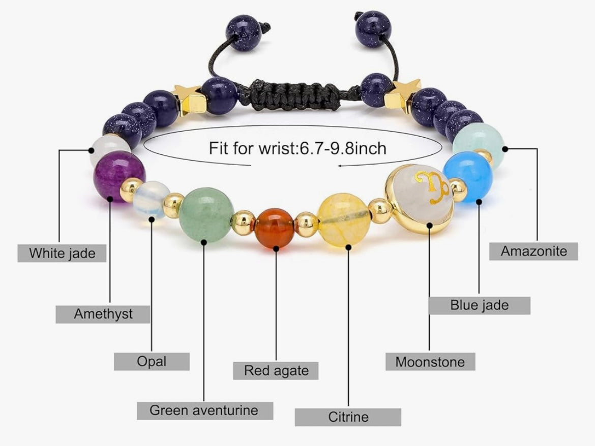 Capricorn 💫 Crystal Bracelet