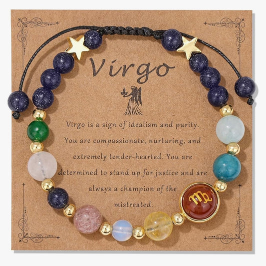 Virgo 💫 Crystal Bracelet