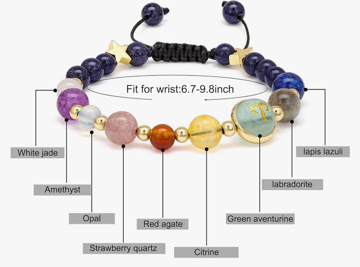 Aries💫 Crystal Bracelet