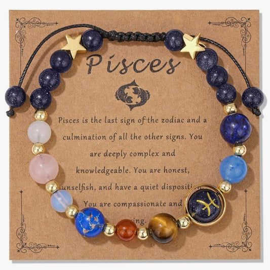 Pisces 💫 Crystal Bracelet