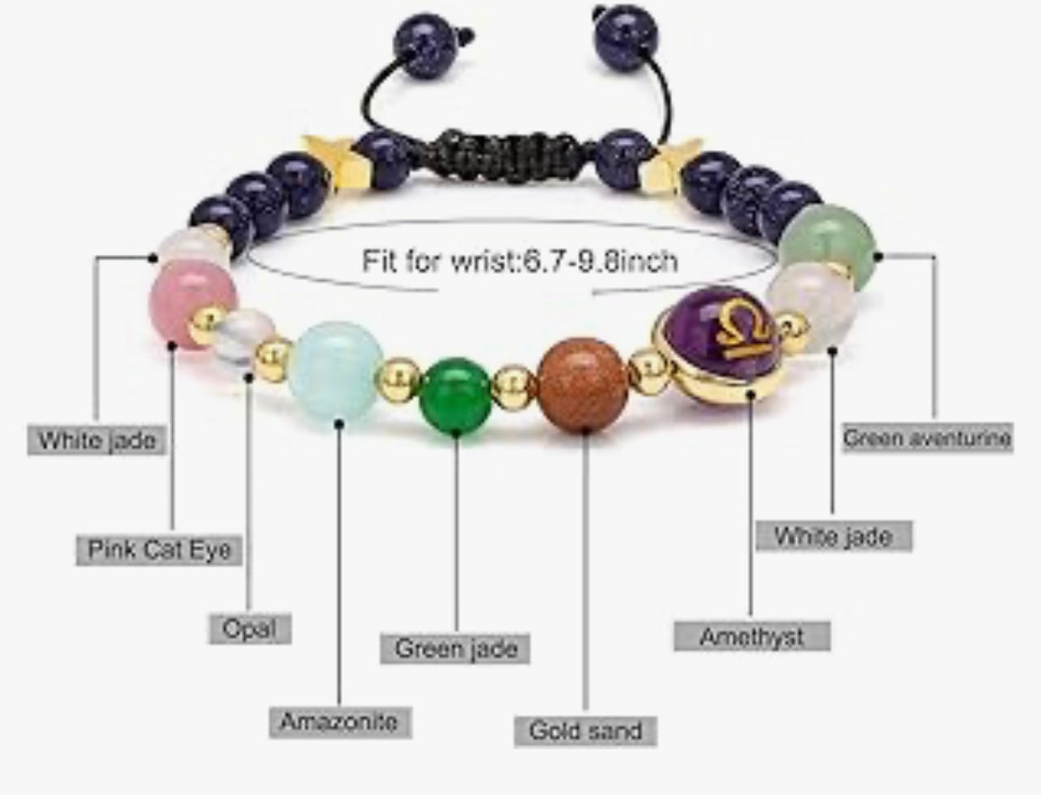 Libra💫 Crystal Bracelet