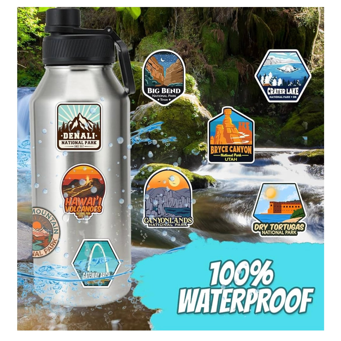 ⛰️🌲National Parks• 156 Sticker Collection
