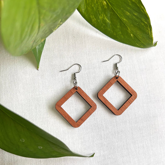 *Maple* Wooden Earrings