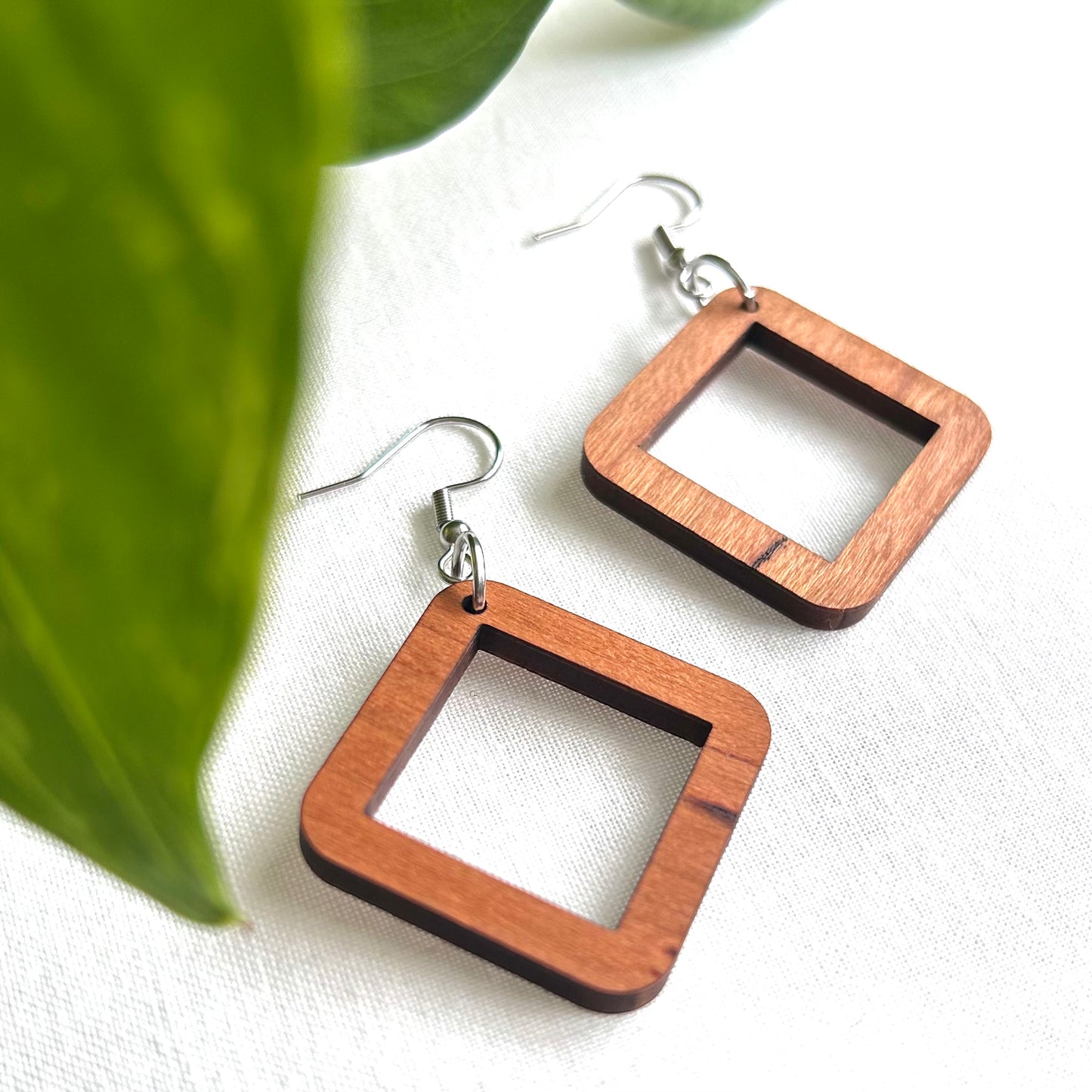 *Maple* Wooden Earrings