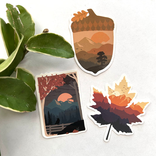 Autumn Days 🍁 Sticker Set