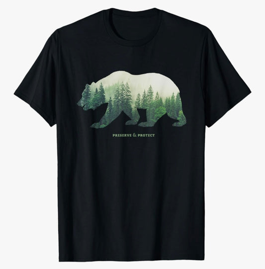 ⛰️🌲National Parks•Kids Bear tee