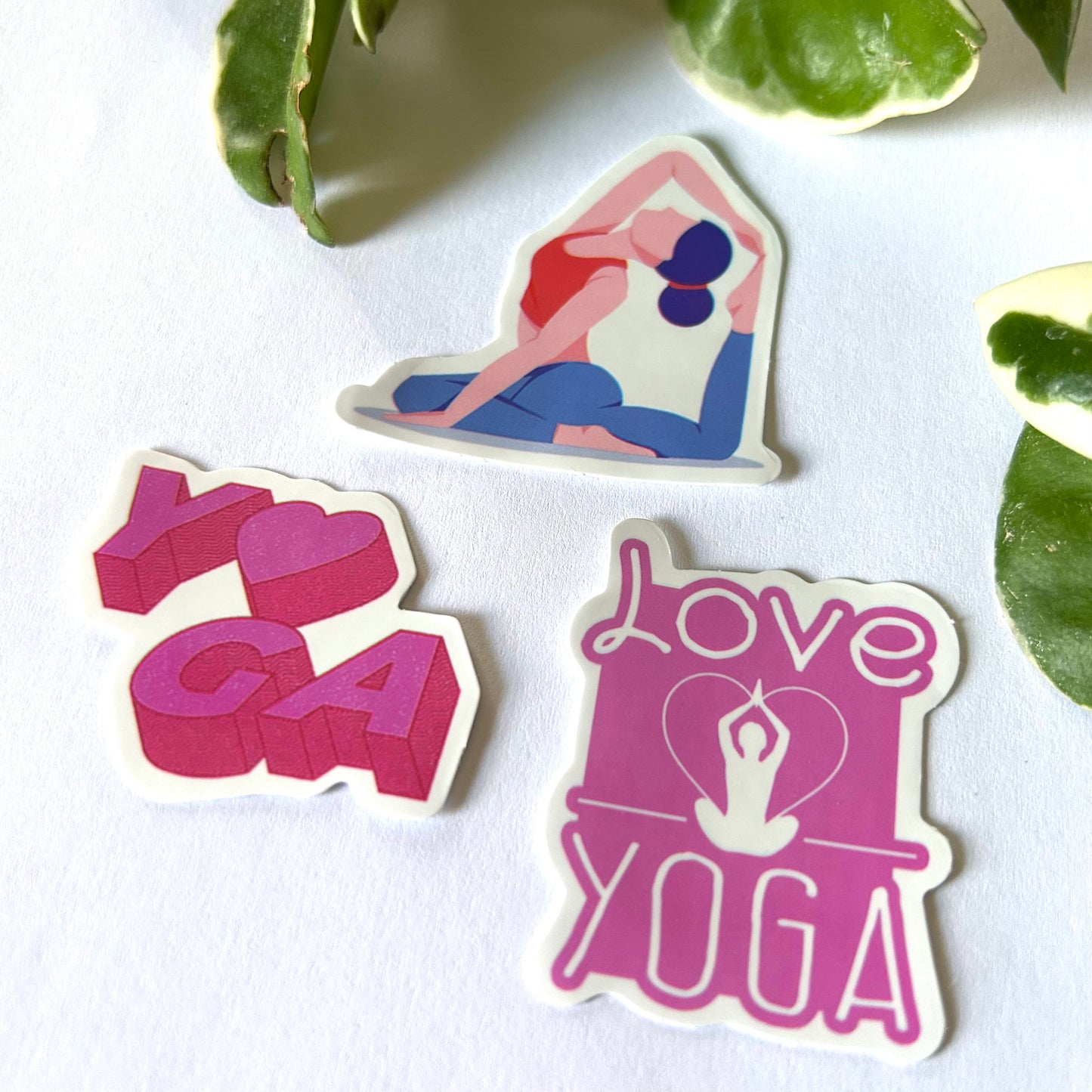 King Pigeon💗 Yoga Sticker Set