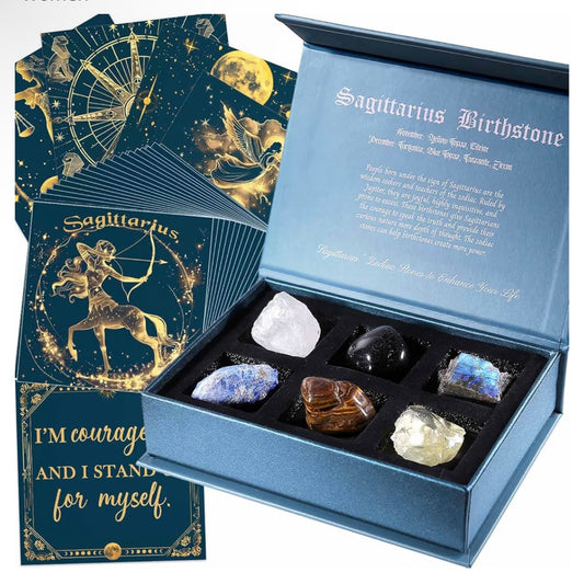 Sagittarius✨ Birthstone Crystal Gift Set