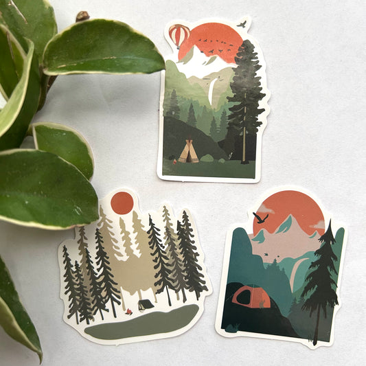 Camping Days🏕️ Sticker Set