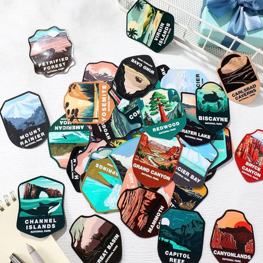 ⛰️🌲National Parks •Magnets Set of 63