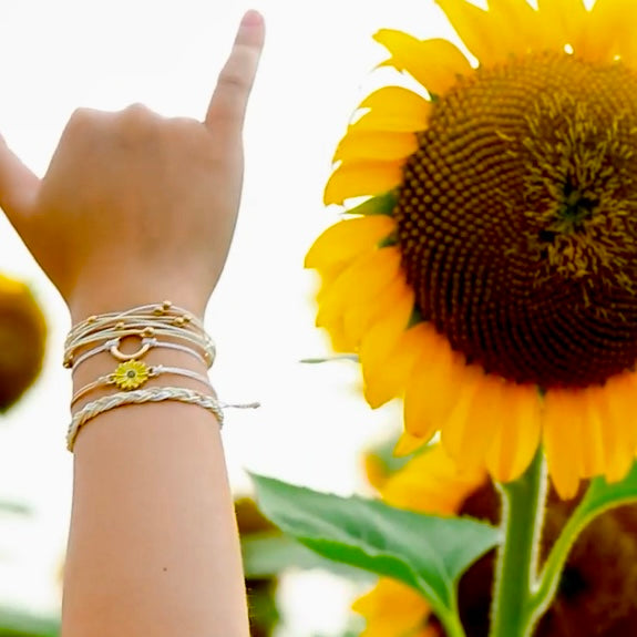 Sunflower 🌻 Bracelet Stack