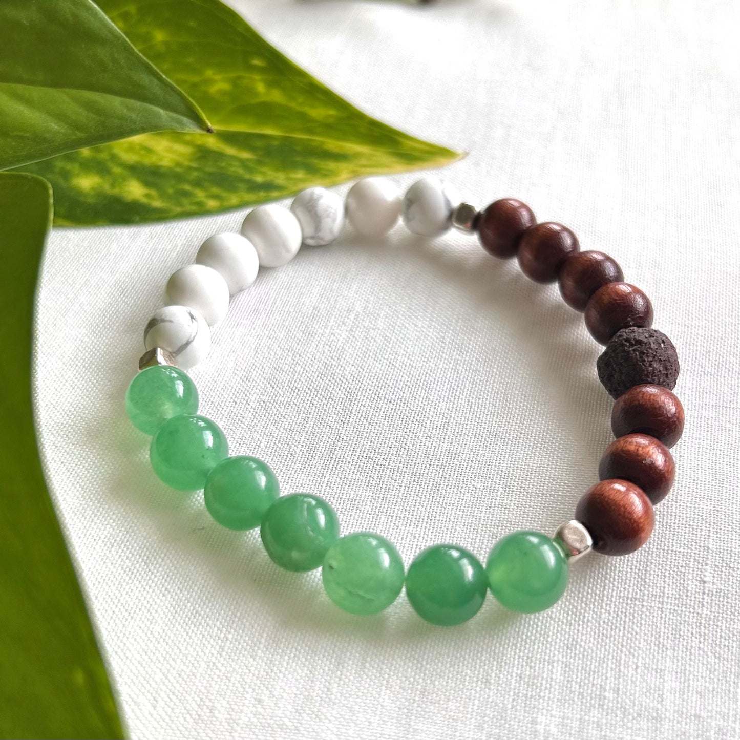 *Aventurine* Anxiety Relief Essential Oil Bracelet