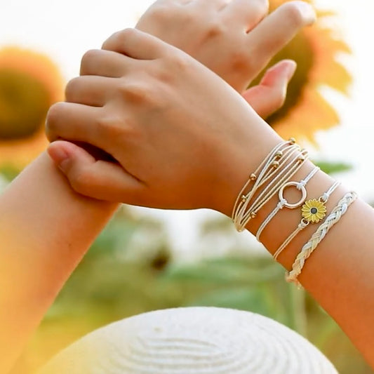 Sunflower 🌻 Bracelet Stack