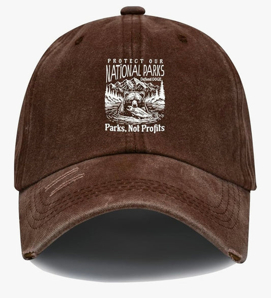 ⛰️🌲Protect our National Parks• Hat