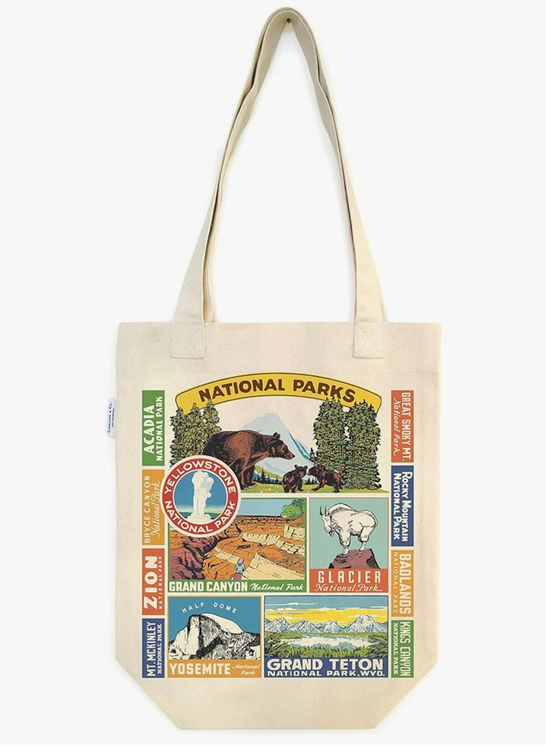 ⛰️🌲 National Parks•Tote Bag