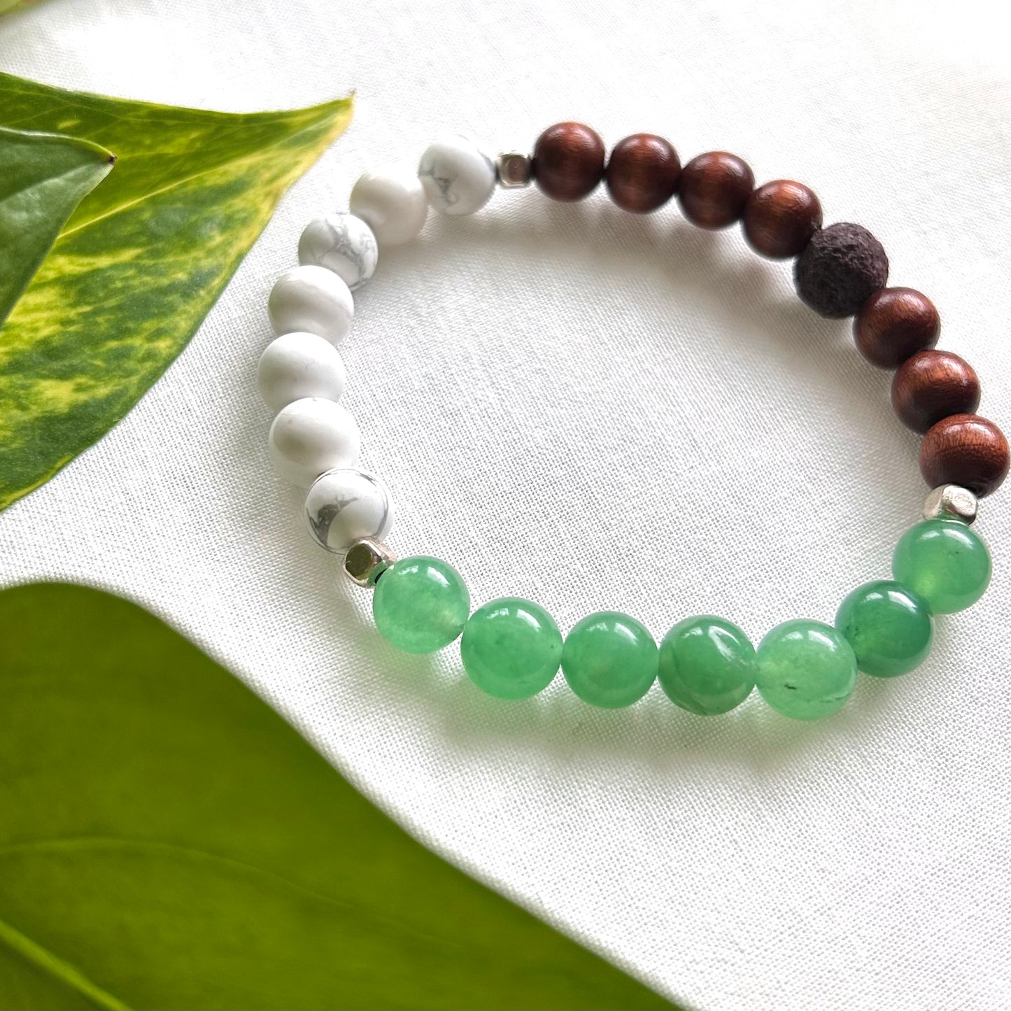 *Aventurine* Anxiety Relief Essential Oil Bracelet